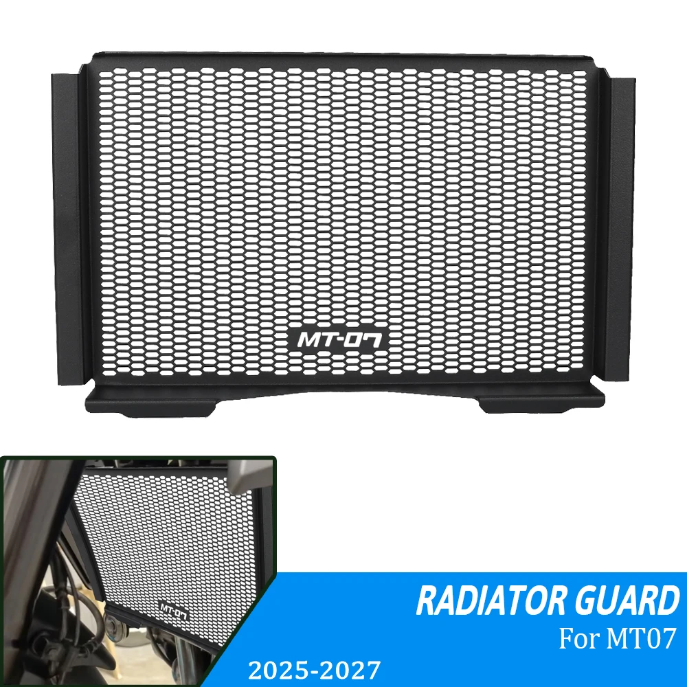 Motorcycle Radiator Grille Guard Cover Grill Oil Cooler Guard Protector FOR YAMAHA MT-07 MT 07 Y-AMT YAMT Y AMT 2025 2026 2027