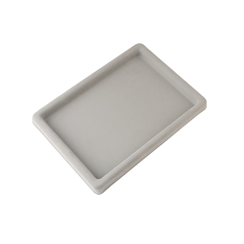 1PC Grau Beflockte Perle Bord Armband Halskette Perlen Organizer Fach Perlen Zubehör Mess Werkzeug Für Schmuck Machen – Detail 9