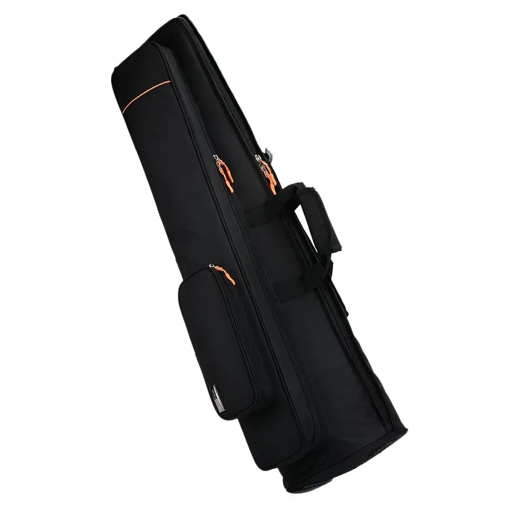 Oxford Cloth Tenor Trombone Case with Spacious Interior Musical Instrument Gig Bag for Travel and Storage