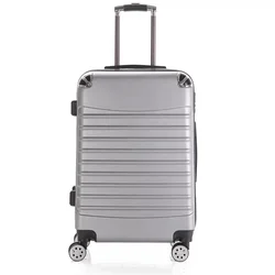 Bagages de cabine personnalisés avec roues universelles, valise à roulettes ABS avec mot de passe, 20 po, 17