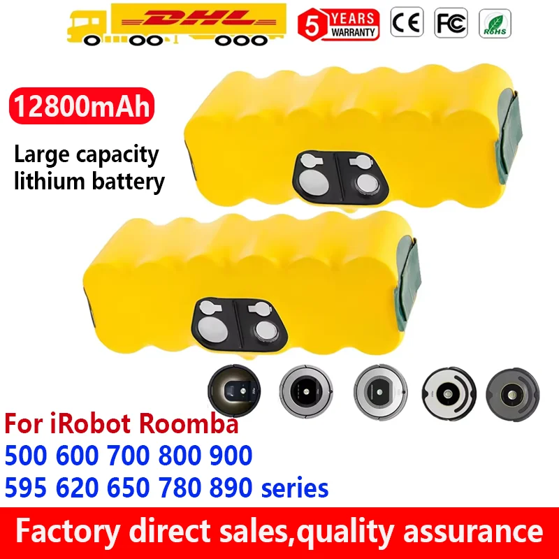 For iRobot Roomba 500 Vacuum Cleaner Battery 900 985 980 960 785 530 560 650 630 620 650 770 780 Rechargeable Battery 14.4V