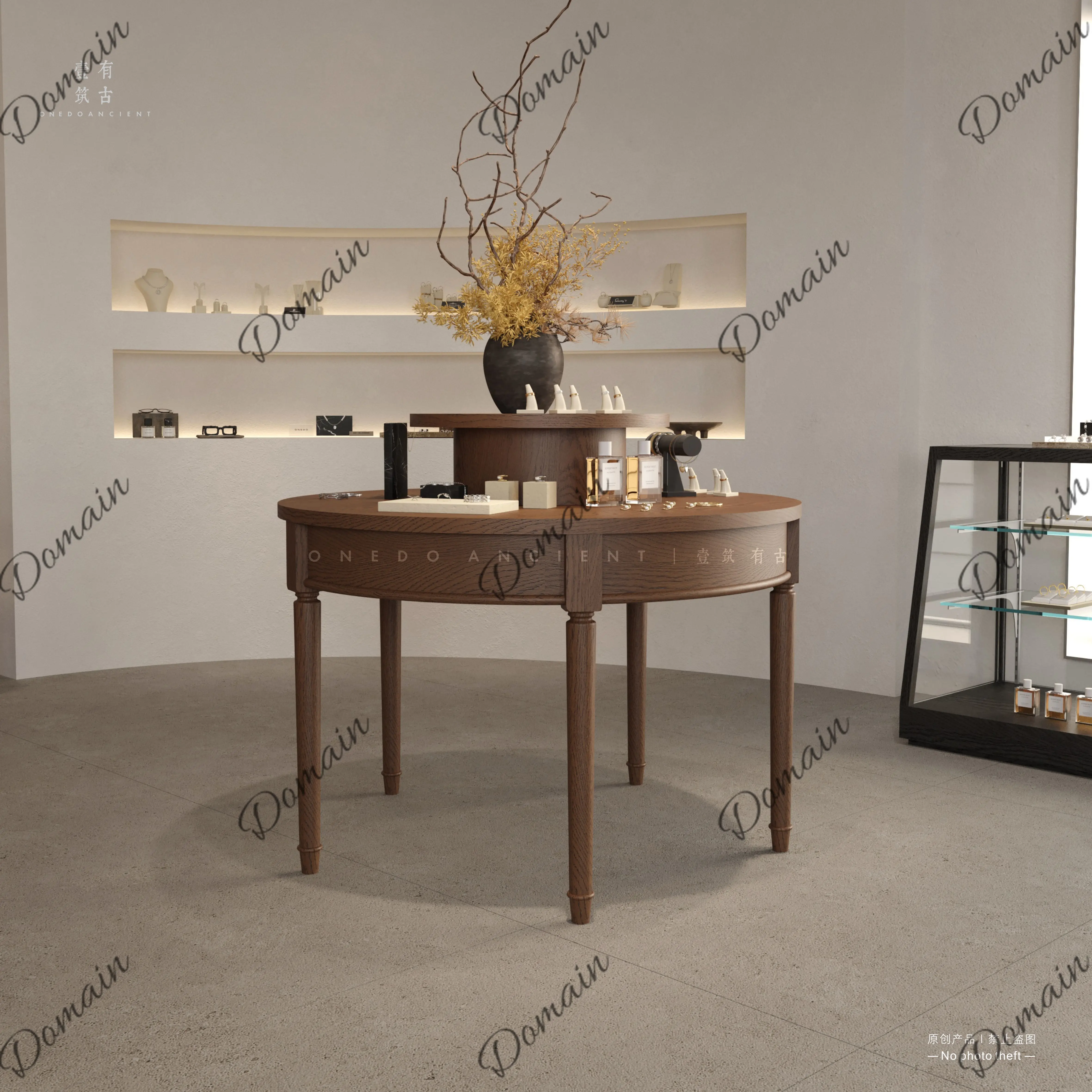 패션 레트로 우드 나카지마 스탠드 디스플레이 스탠드 상 - Display Stand Wood 리뷰 및 가격