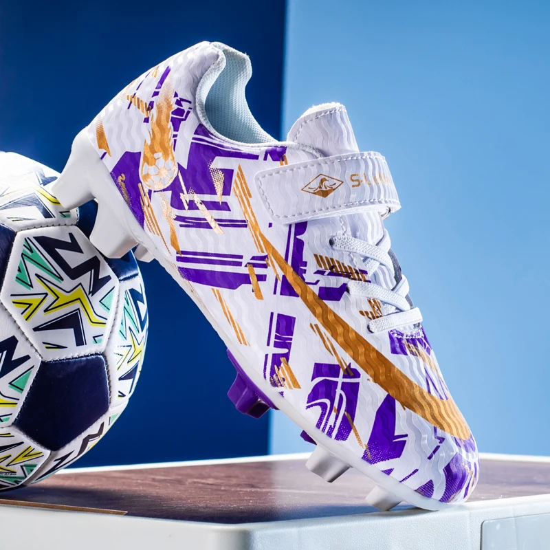 

Детская футбольная обувь для девочек, детские футбольные бутсы TF/FG, тренировочные кроссовки для мальчиков, уличная спортивная обувь, женская новая красная обувь 2024