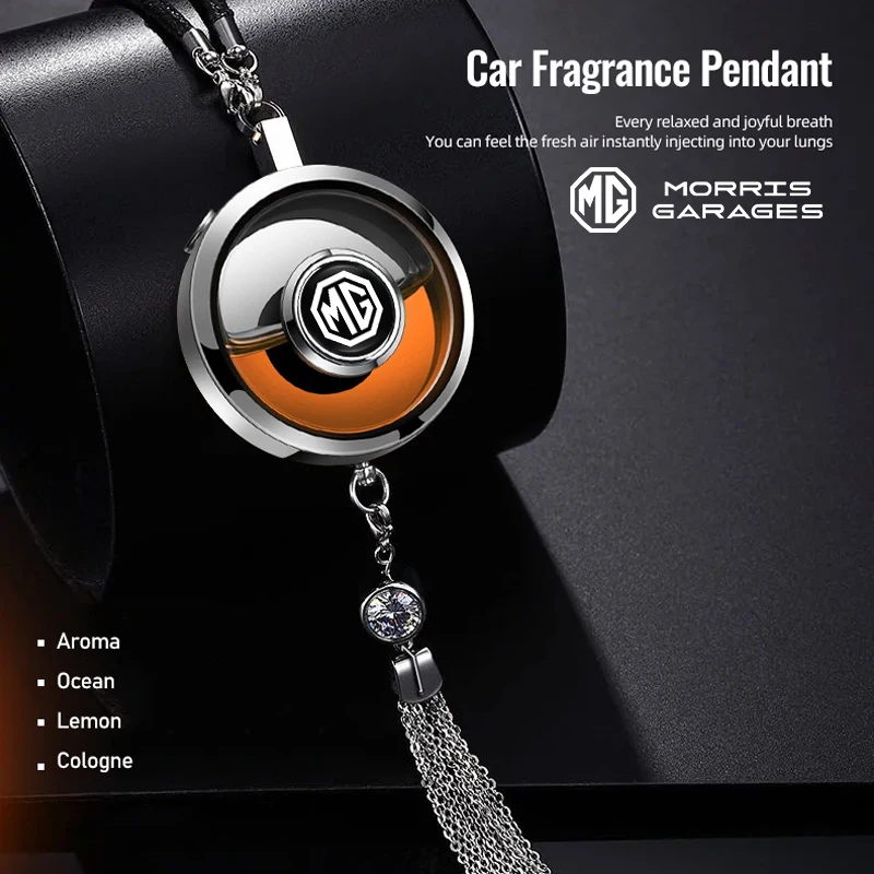 Car Air Freshener Perfume Fragrance Pendant Diffuser For Morris Garages MG Cyberster MG3 MG5 MG7 MG6 ZS ES5 ONE HS MG4 EV Cyber