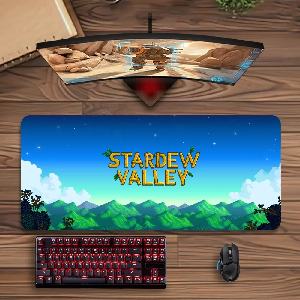 Stardew Valley Mousepads Monster Large Mouse Mat Big Desk Pad Non Slip Rubber Mouse Pad Big Keyboard Mats Mouse Pad