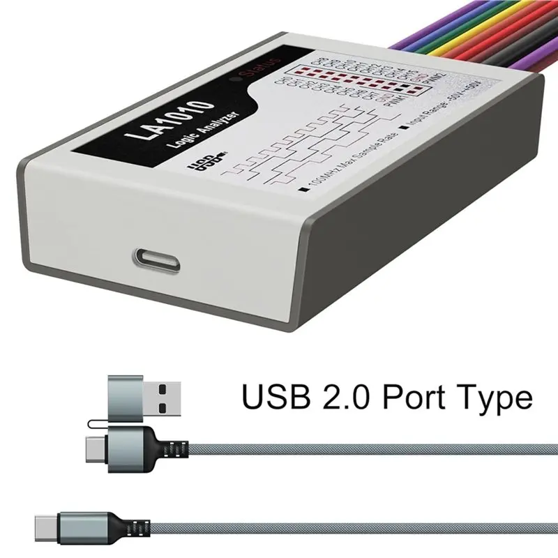 analizador-logico-usb-la1010-16-canales-de-entrada-100mhz-instrumento-portatil-compatible-con-windows-32bit-64bit-mac-os-linux