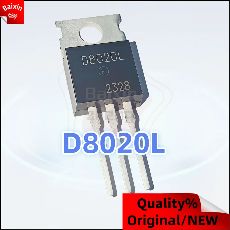 

10PCS Brand new quality D8020L TO-220 800V/20A Unidirectional thyristor