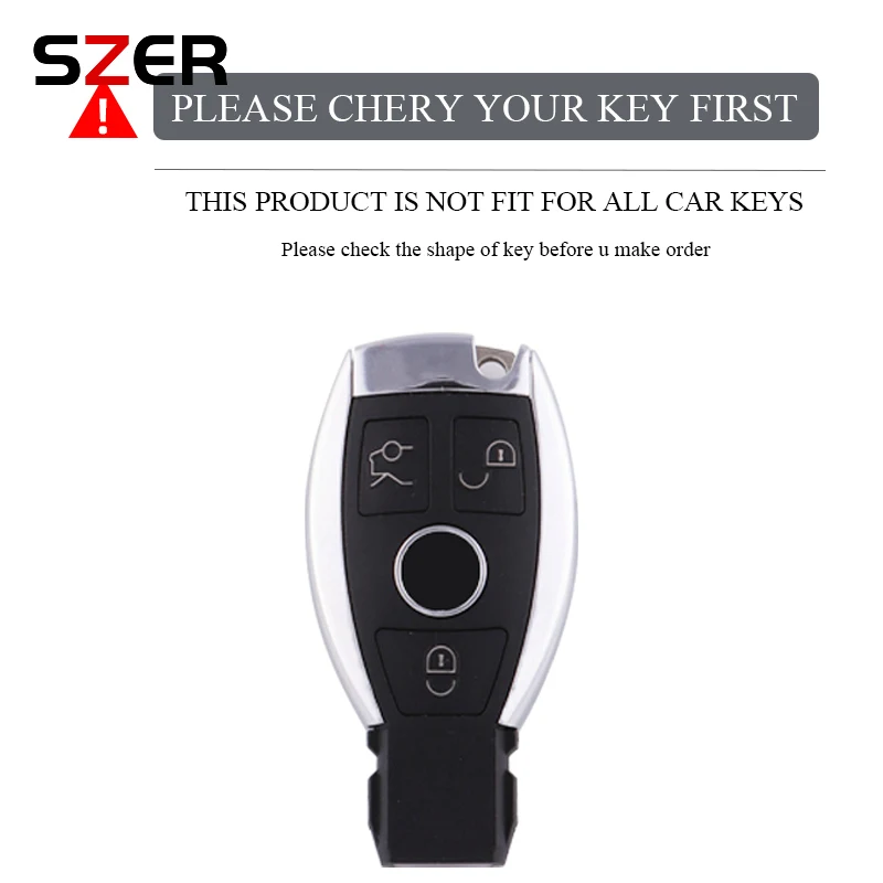 TPU Car Remote Key Cover Case Shell Fob For Mercedes Benz W205 W213 W204 W176 W212 W177 GLC CLA AMG A B C E S G Class Keychain