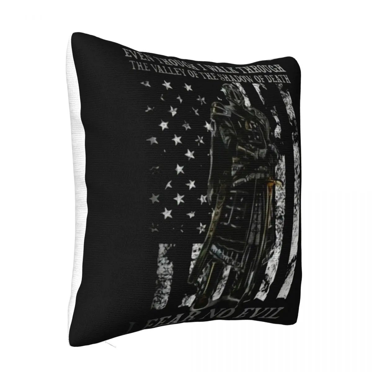 I Fear No Evil High Quanlity Woman Slim Fit New Brand Steampunk Fashion Straight Cartoon Famous Pillow Case