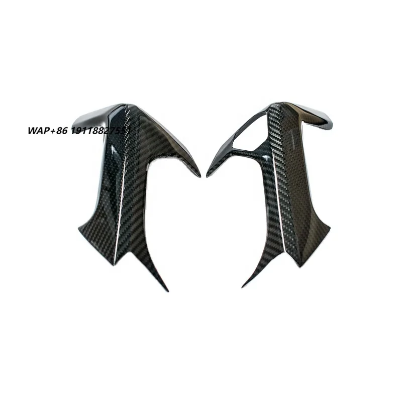 

Car Interiors Dry Carbon Fiber Inner Door Handle Cover for Lambo Huracan LP610-4 LP580 2014-2019