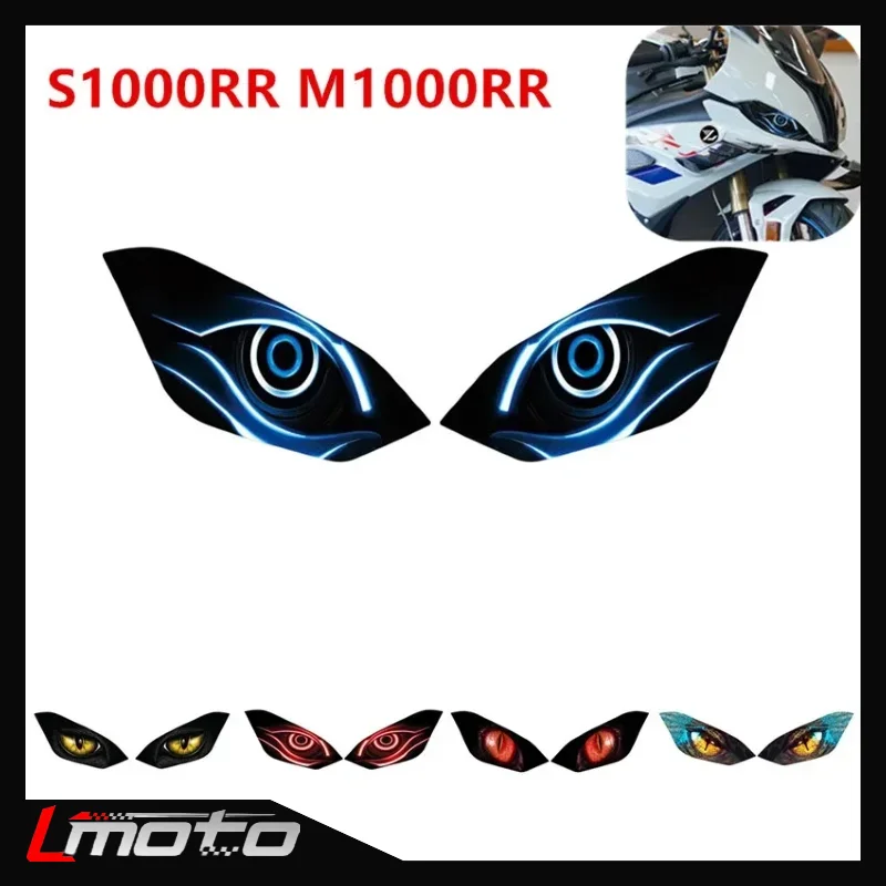 

For BMW S1000RR S1000 RR S1000RR-M 2019-2023 Motorcycle accessories headlight protection sticker headlights eye body sticker