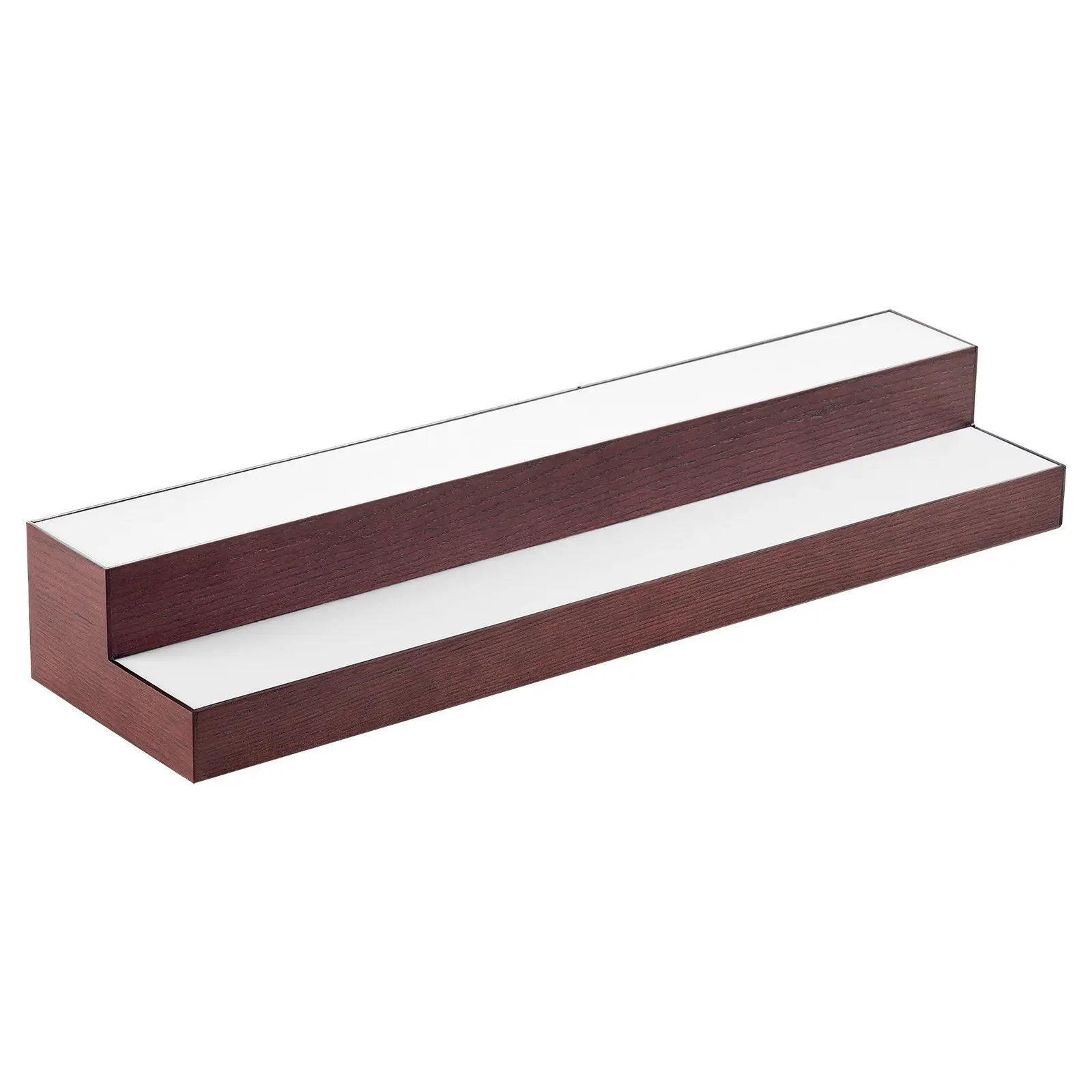 

2-уровневая стойка для виски со светодиодной подсветкой, 30-дюймовая стойка для виски с питанием от USB и дистанционным управлением через приложение для домашнего бара и вечеринки