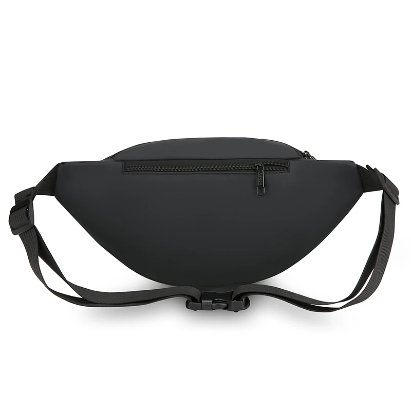 New Men's Waist Pack, Outdoor Sports Crossbody Bag, Water-proof Portable Mobile Phone Bag, Fashionable Simple Chest Bag