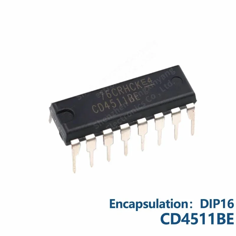 10PCS CD4094BE CD4511BE CD4518BE CD4015BE CD4019BE package DIP16