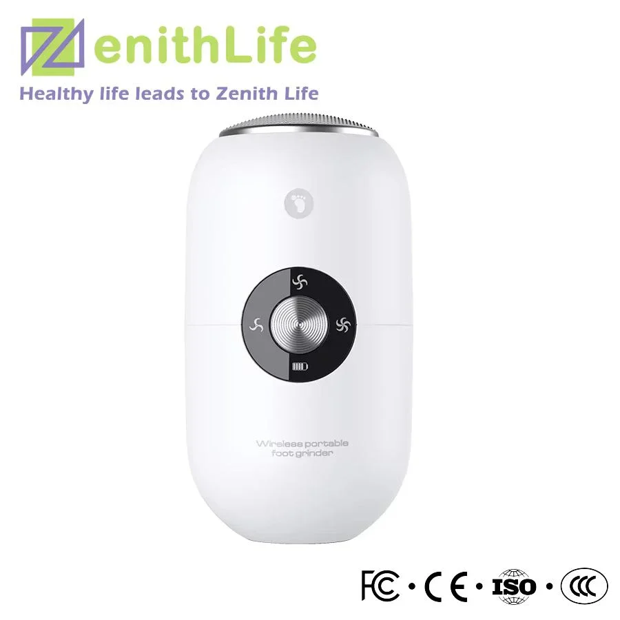 

ZenithLife Electric Foot Grinder IPX6 Waterproof Design 3-level Cleaning Mode Type-C Fast Charging Mini Heel Exfoliate Polisher