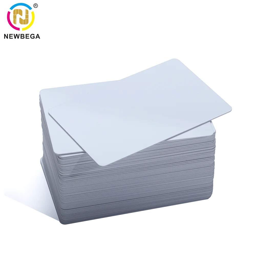 10PCS 13.56MHz Inkjet IC RFID White Card NFC 213 Blank PVC Card, Suitable for Inkjet Printer Printing