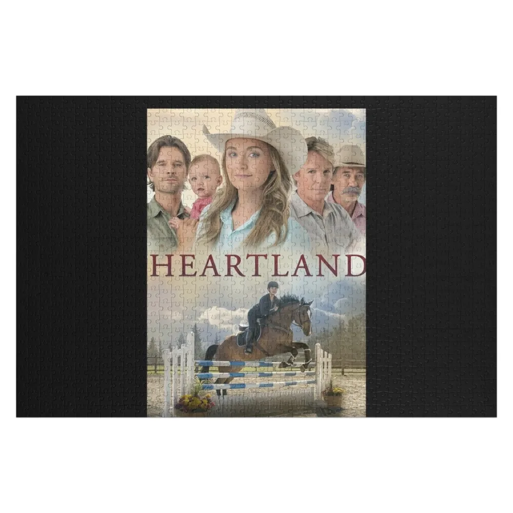 

Классический деревянный пазл Heartland, индивидуальный подарок, персонализированные игрушки для детей, пазл на заказ