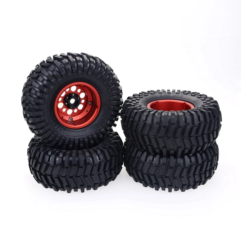 Simulazione ruote per auto da arrampicata ruote in alluminio 1/10 per Axial SCX10 D90 RC4WD auto modificate fai da te