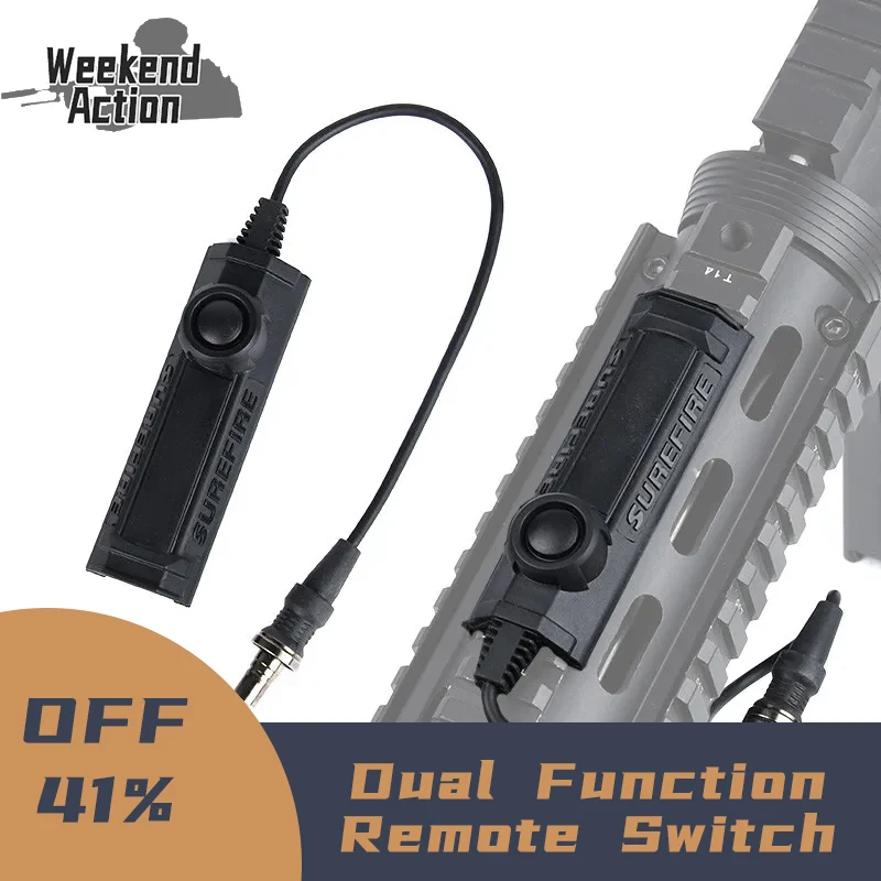 WADSN Surefire Flashlight Tactical Pressure Dual Function Remote Switch For M300 M600 M951 M952 Rifle Weapon Light Switchs AR15