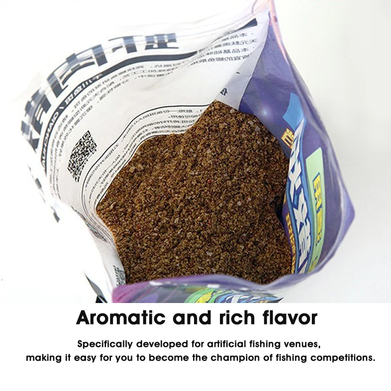 Tianyuan Fishing Bait Artificial Fishing Farm Competitive Fishing Crucian Carp Bag 500g Shrimp Fish Bait 600g Fishy Flavor Lure Nest Material