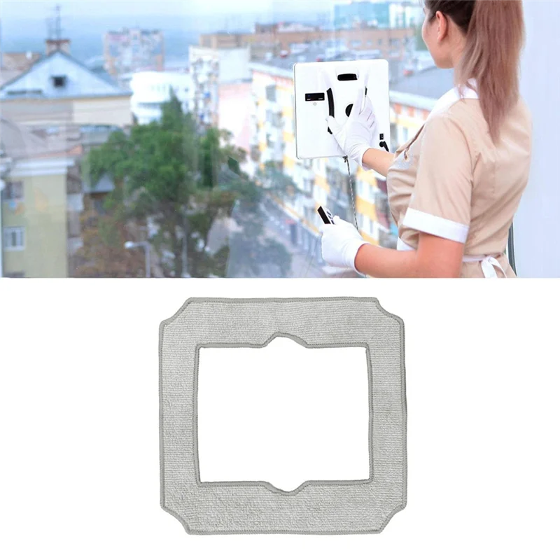 ABVI-High-Quality Microfiber Materials Replacement Window Cleaning Cloths Fit Accessories For Smudge-Free Glass
