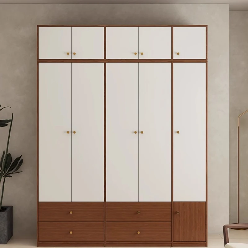 

Drawer Organizing Wooden Wardrobes Storage Shirts Perfume Hanger Wardrobe Clothes Bedroom Szafa Na Ubrania Home Furniture