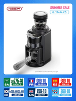 HiBREW Automatic Burr Mill Electric Coffee Grinder with 34 Gears for Espresso American Coffee Pour Over Visual Bean Storage G3A