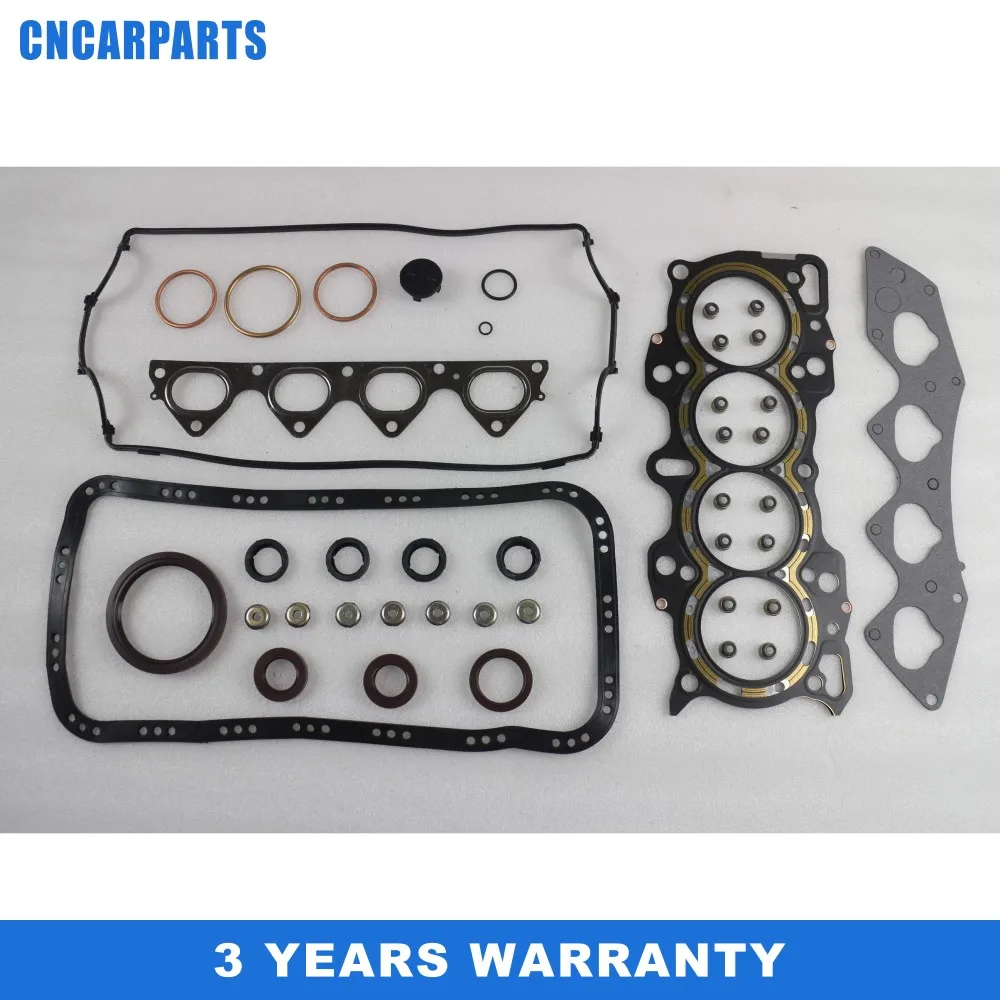 

VRS Cylinder FULL HEAD OVERHAUL ENGINE GASKET Set Kit Fit for Honda CRV CR-V 2.0L B20B3 B20B8 16V BELT DRIVE EFI