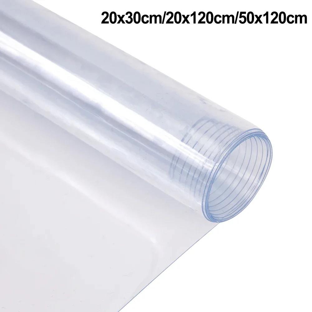 30*20cm Transparent PVC Fabric Soft Glass Cloth DIY Clear PVC Film Fabric Waterproof Flexible Umbrella Bag Protective