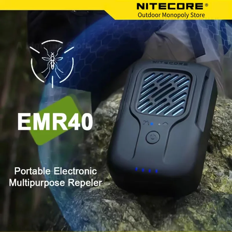 NITECORE EMR40 Портативный диспенсер для комаров электронный дозатор для благовоний, кемпинга на открытом воздухе