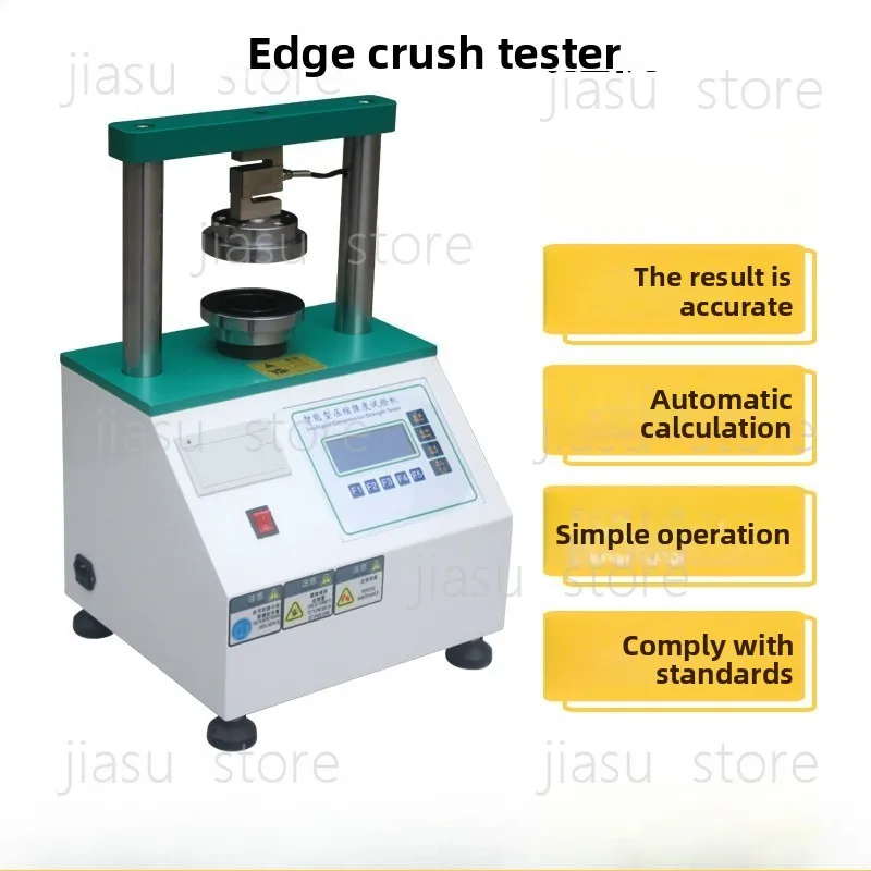 

Edge Crush Ring Crush Tester, Paperboard Edge Crush Strength Tester