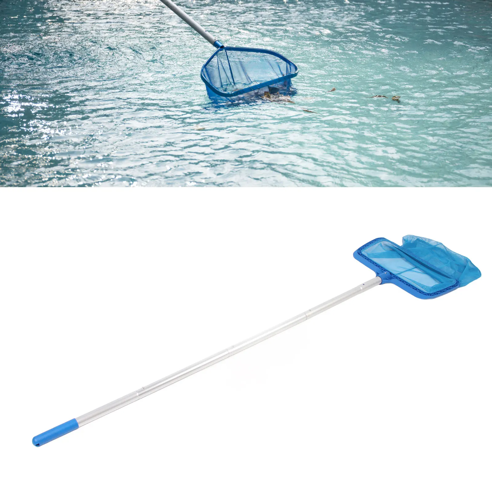 

Pool Skimmer Net Long Pole Fine Mesh Leaf Skimmer Net From Swimming Pools Hot Tubs Spas And Fountains
