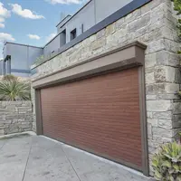 Sturdy and Durable Resistant To Water Penetration Garage Door Anodized Coating Garage Doors with APP Control Smart Furniture