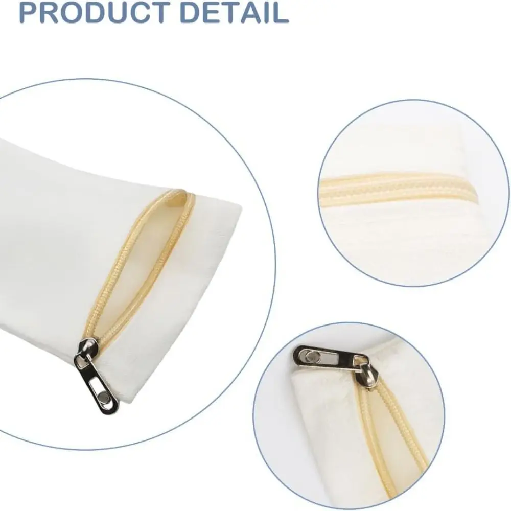 Travel Wallet Pouch Sew-in Side Hidden Pocket with Zipper Inside Security Pocket for Clothing Coat Inside Pockets view 2