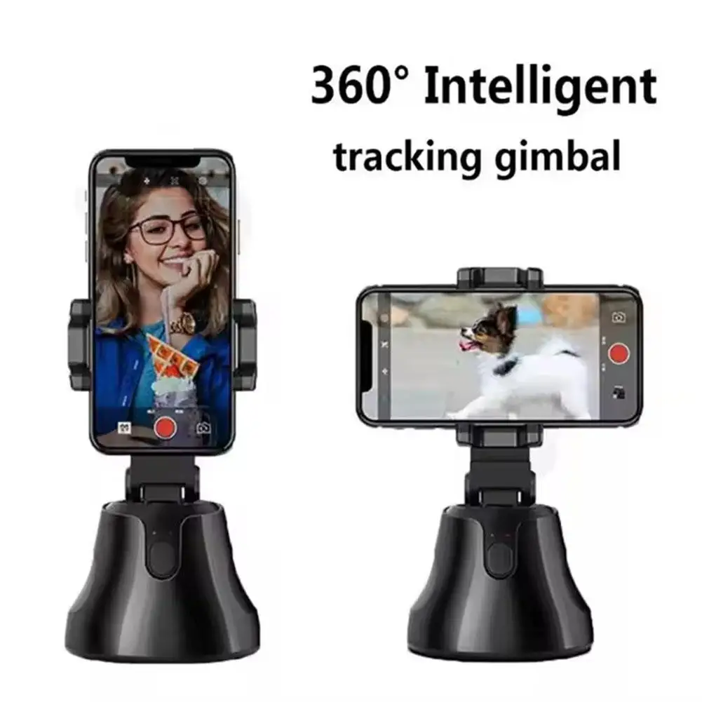 

Smart Face Tracking Mobile Phone Selfie Stick Intelligent Follow Gimbal 360 Rotation For Phone Vlog Live Video Record Stand V4Y8