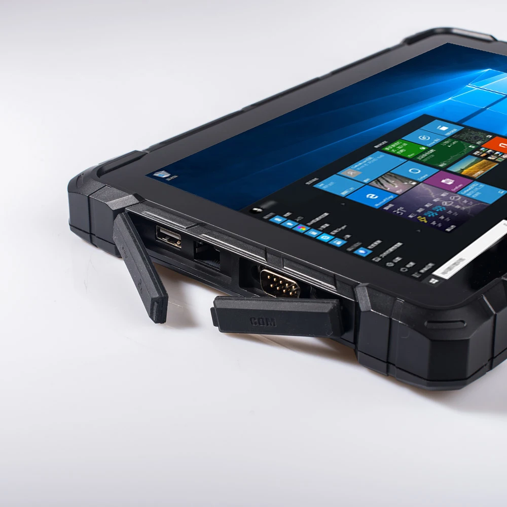 Imagem -02 - Áspero Industrial da Tabuleta de Windows 10 Pro pc Intel N4120 101 Hdmi 4g Lte Wifi Rs232 8gb Ram 128gb Ip67 Computador da Alta Qualidade pc