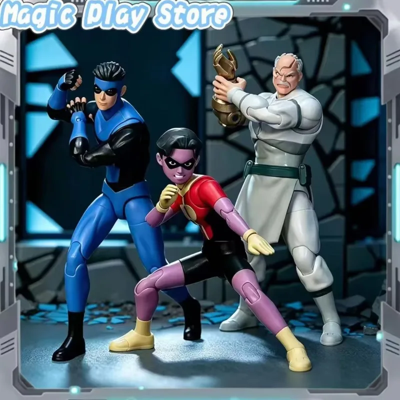 Figurine d'action Jada Toys Invincible Boy Invincible Mark Oliver Conqueror SDCC édition limitée War Damage de 6 pouces, objet de collection, cadeau
