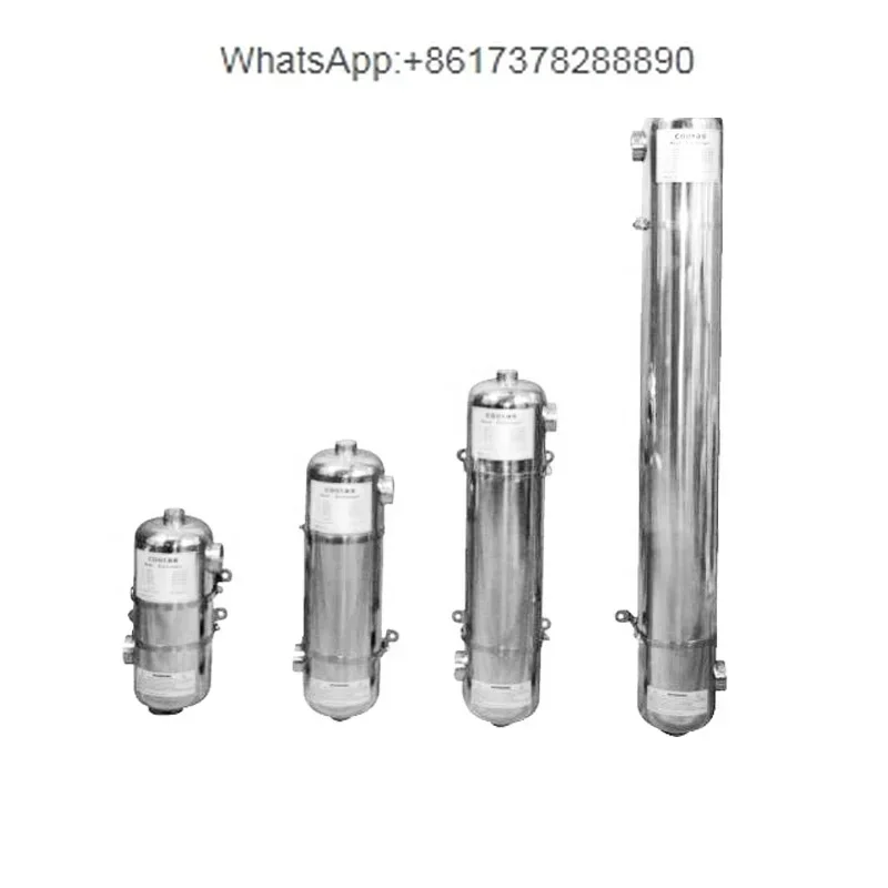 Heißer Verkauf Schwimmbadplatten- und Rohrwärmetauscher aus Edelstahl