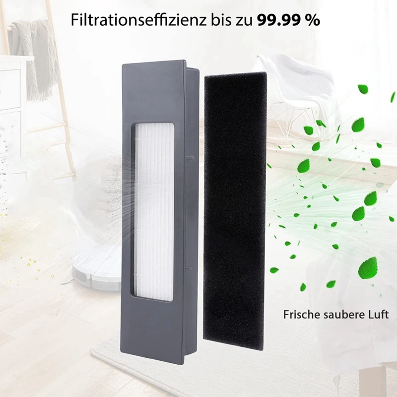 Escova principal escovas laterais hepa filtro principal acessórios de substituição da escova aspirador de pó escova principal para t9 t9pro t9aivi