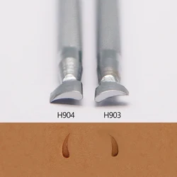 Leather Work Stamping Tool Cutoff Pattern H903 H904 Stamps Leather Carving Stamping Stamps Tool Japan