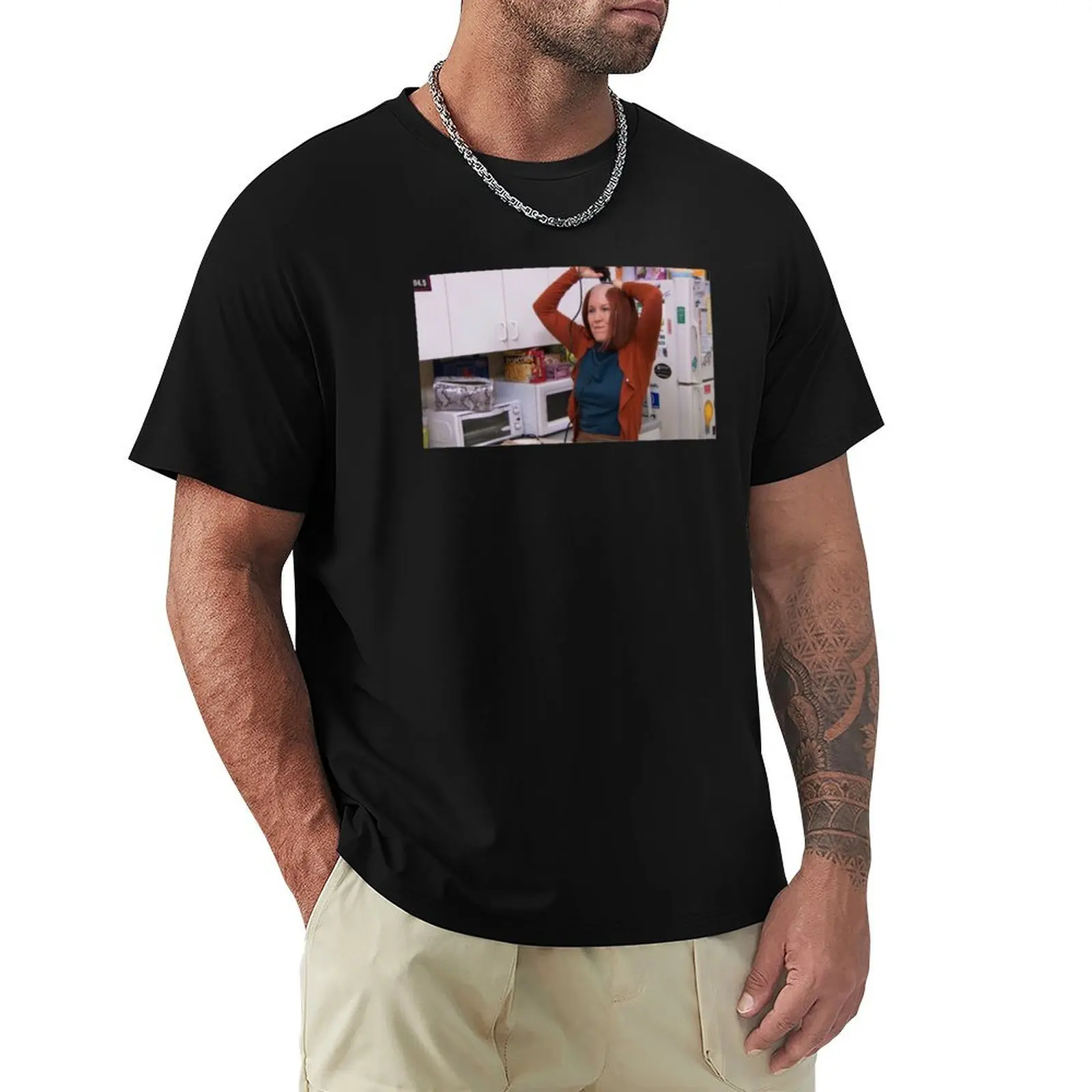 Meredith Palmer, from The Office T-Shirt Heavy Duty Casual Work Tee