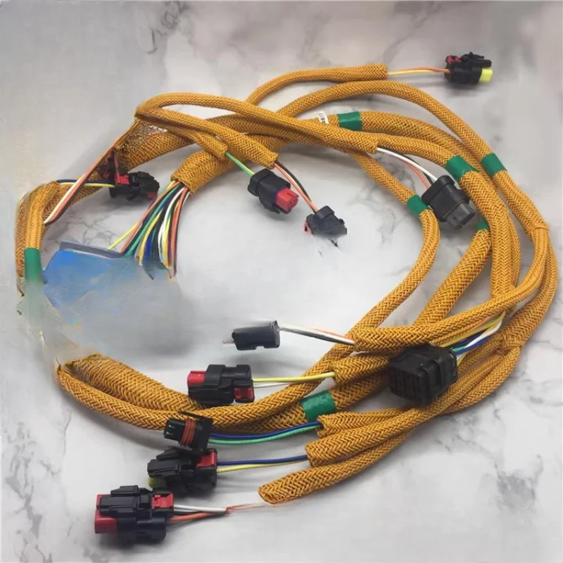 

Excavator parts 320D EFI C6.4 engine imported high temperature resistant wiring harness inside and outside the whole car