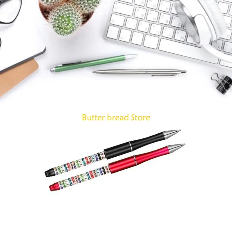W89C Heat Transfer Pens Set Includes Beads and Pen Refills for Kid Adult