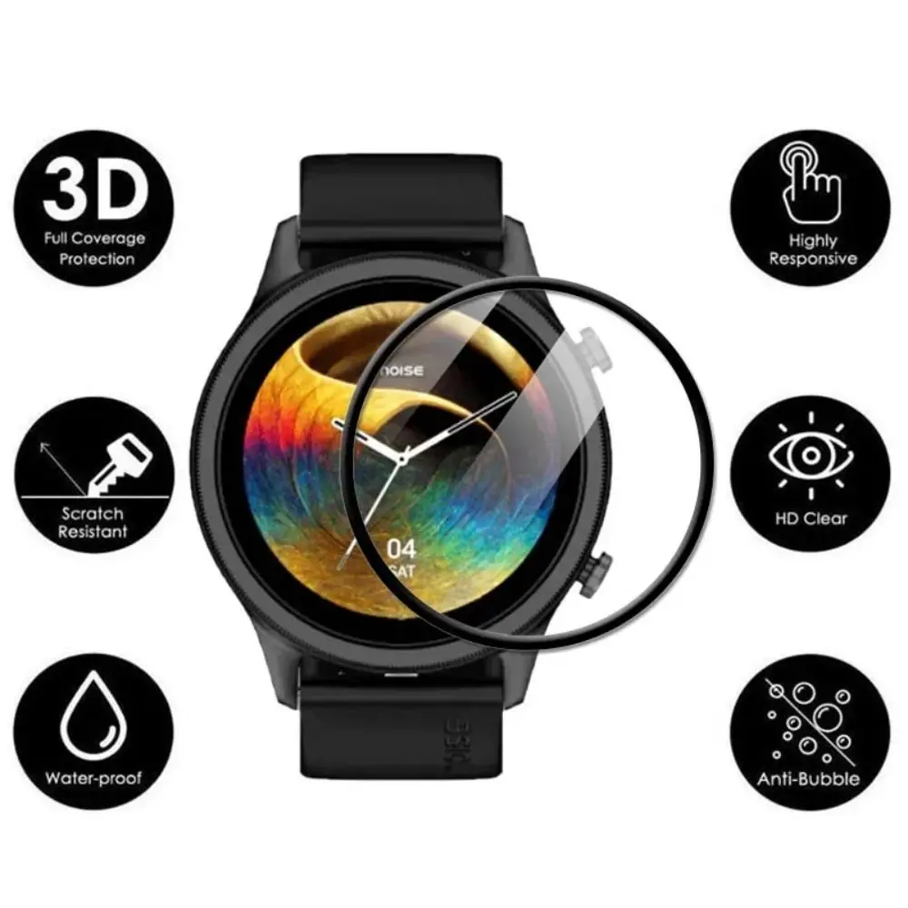 スマートウォッチアクセサリー,湾曲したエッジを備えた3D保護フィルム,完全なスクリーンプロテクター,5個