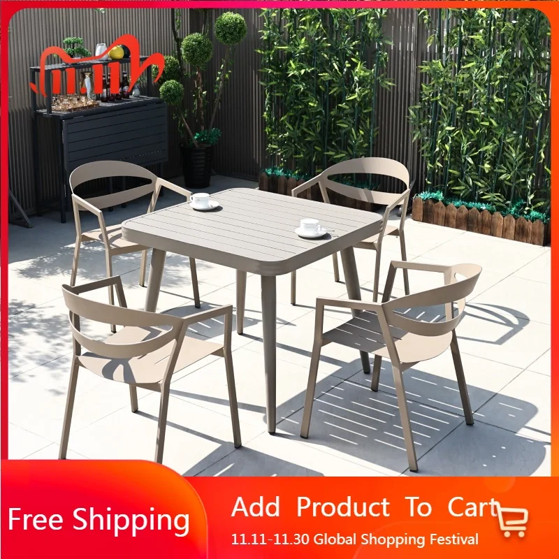 

Outdoor Mobile Garden Furniture Sets Coffee Conference Study Desk Table Modern Luxury Picnic Poker Designer Mesa Home Furniture