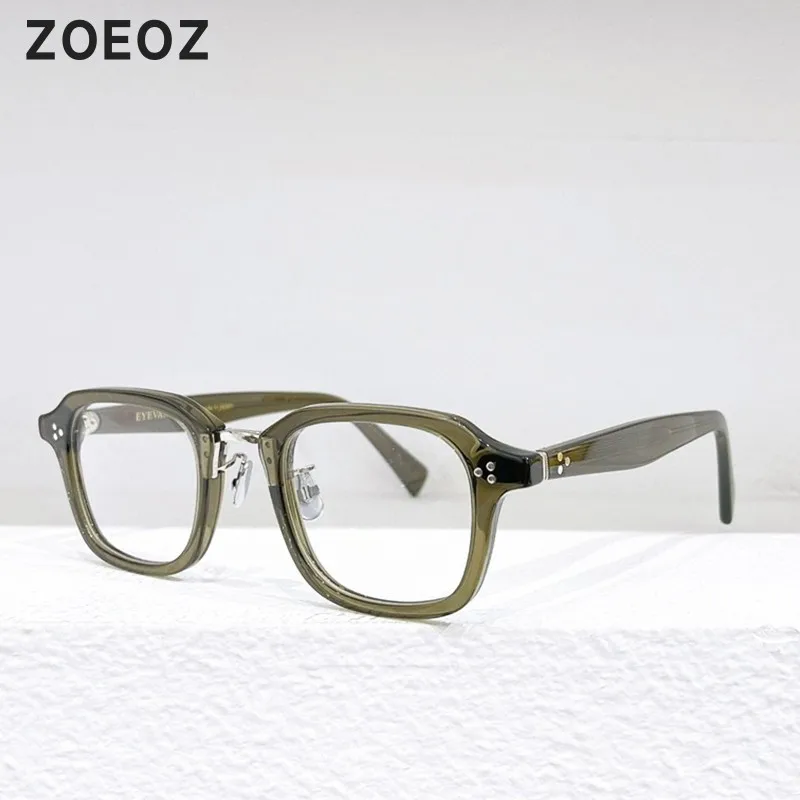 

vintage medium gold square glasses myopia women eyeGlasses Frame Men Available with Anti Blue Light lens Prescription glasses