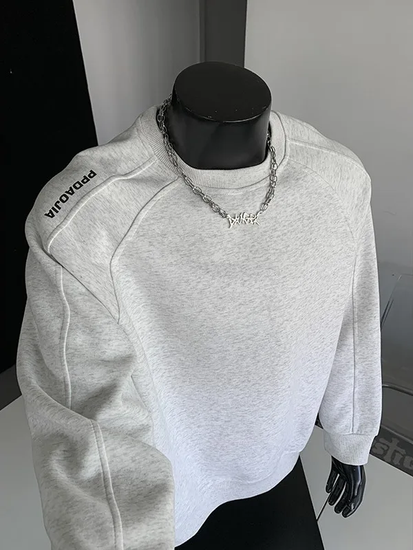 

Men's Sweatirt Casual Long Sve round Ne Embroidered Comfortable Breathable Faionable Streetwear Autumn New Arrival