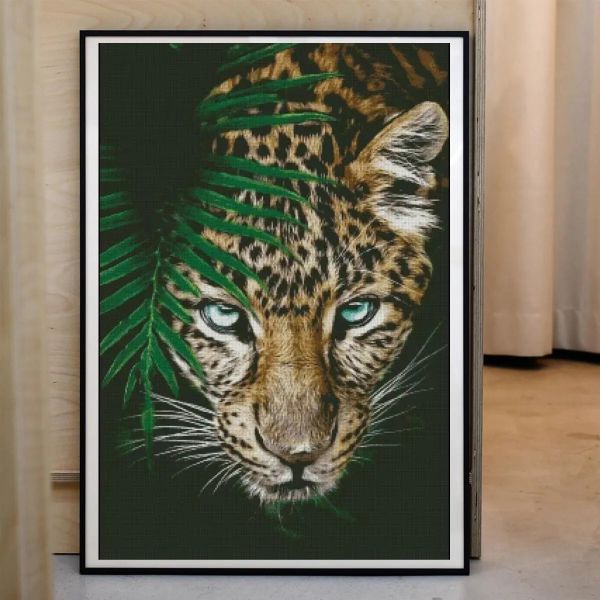 [ZZ3143-Hunting Moment] Stamped Cross Stitch Embroidery Kit 14CT 16CT, Creative Needlework Project, Printed Canvas