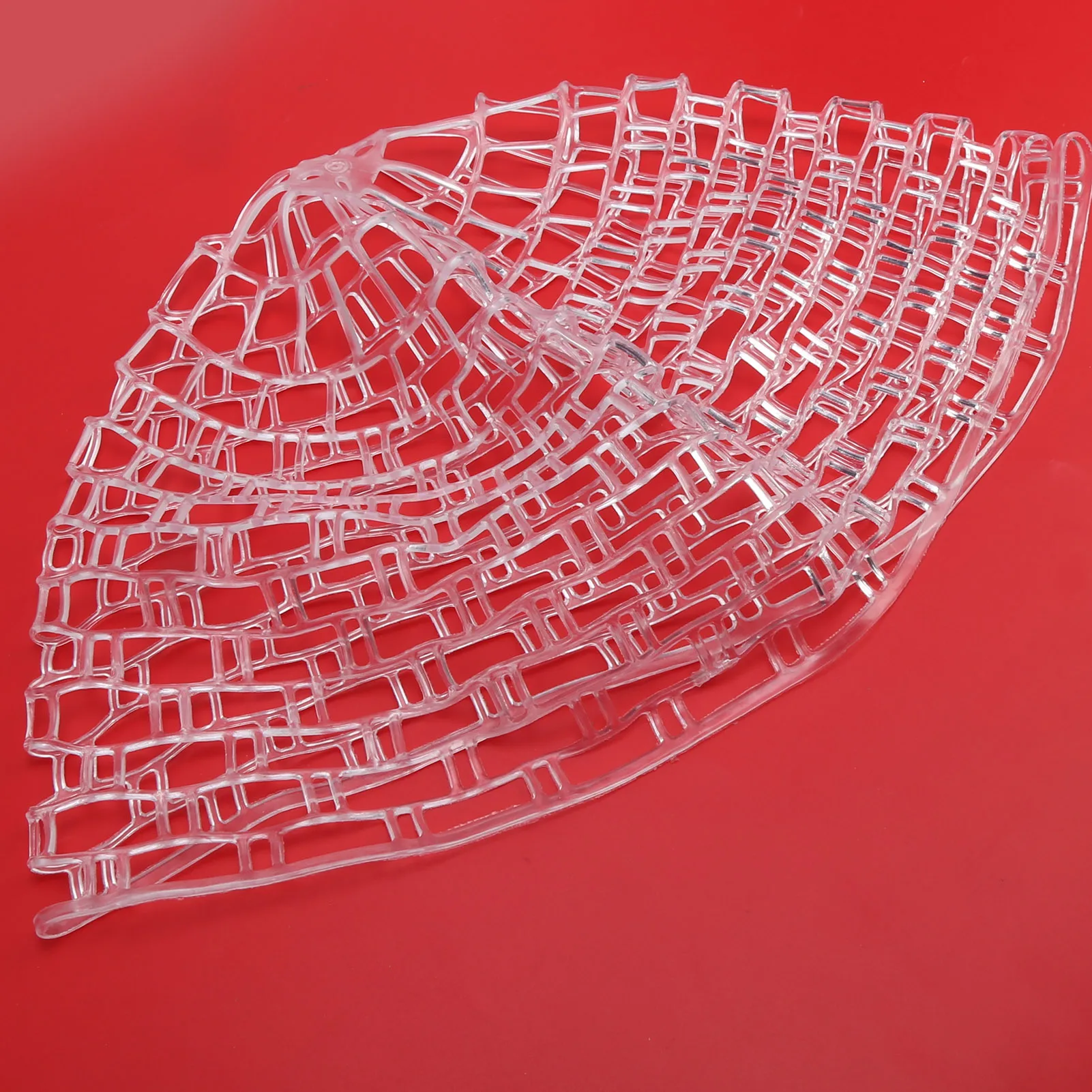 Transparent Rubber Fishing Net Bag Large Mesh Fish‑Friendly Landing Net Replacement DIY Fishing Accessories for Anglers - view 3