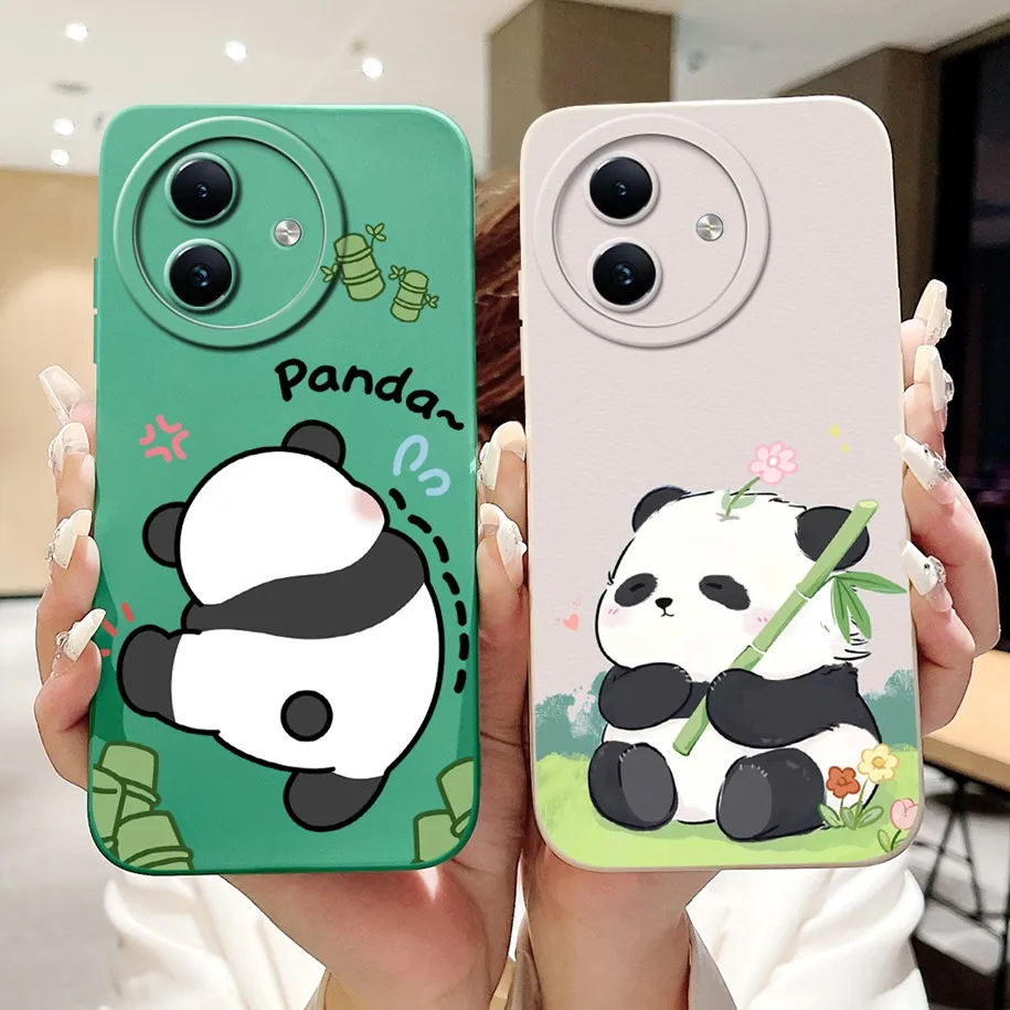 For Itel S24 Case S667LN Shockproof Cover Cute Rabbit Cartoon Soft Liquid Silicone Matte Phone Cases For ItelS24 2024 S 24 Funda